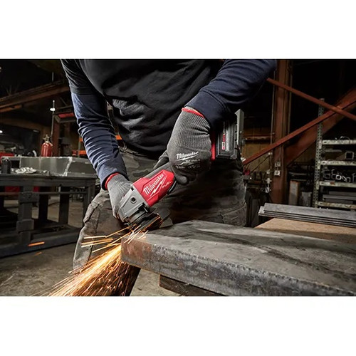 Cordless Angle Grinder, Bare Tool, 5 in Dia Wheel, 5/8 in-11 Arbor/Shank, 8500 rpm, 18 V, M18™ REDLITHIUM™ Lithium-Ion, Metal,  Plastic Housing, Straight