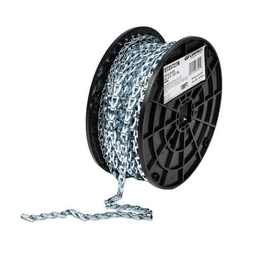Sash Chain, #35, 1/2 in Lg, 106 lb, Carbon Steel, Zinc Plated Sash Chain, #35, 1/2 in Lg, 106 lb, Carbon Steel, Zinc Plated