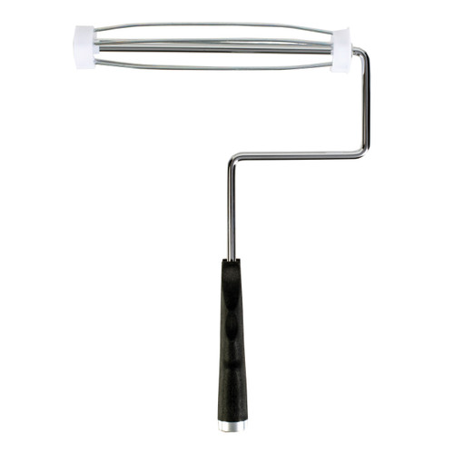 Roller Frame, Heavy Duty, 9 in Lg Roller, Plastic End Cap