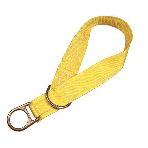 Tie-Off Adapter, Temporary, Suitable For Construction,  General Industrial,  Mining,  Oil & Gas,  Transportation,  Utilities,  Wind Energy, Zinc Plated