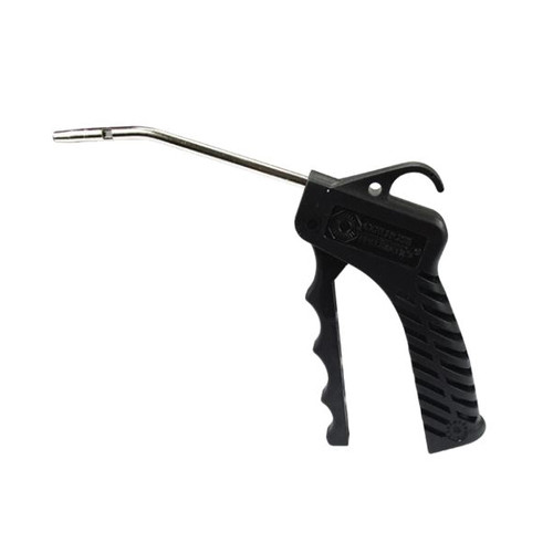 DIXON Safety Blow Gun, Extended Nozzle, Bare Tool, 150 psi Working, 1/4 in FNPT Thread, Steel, Chrome Plated, Domestic