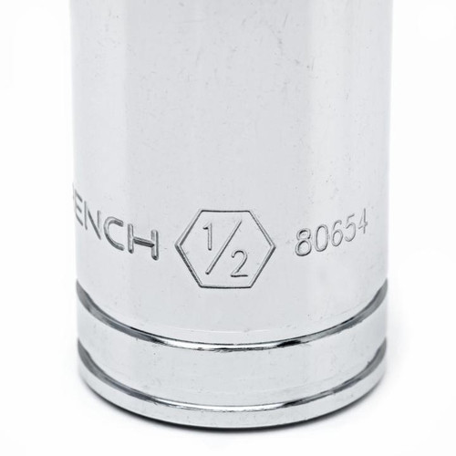 Driver Socket Bit Set, Professional, 1 Impact Rated, Imperial, 7 -Piece, 1/2 in Drive, 5/16 to 3/4 in Hex, ANSI, Alloy Steel with S2 Steel Bit