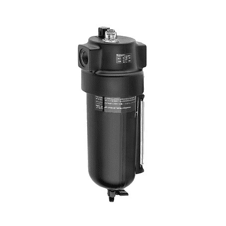 Micro-Fog Lubricator, Jumbo, 1 in Port, 275 scfm, 250 psi, Metal Bowl, 175 deg F, Aluminium