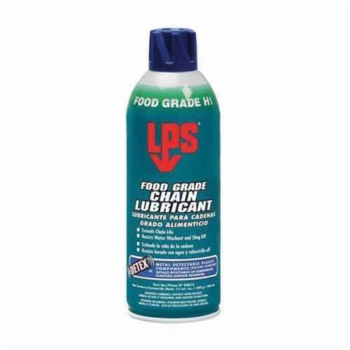 Chain Lubricant, Wire Rope, Aerosol Spray Can, 16 oz Container, 12 oz, Mineral Oil Base, Thick Liquid, Clear , Mild Hydrocarbon, 32 to 325 deg F Chain Lubricant, Wire Rope, Aerosol Spray Can, 16 oz Container, 12 oz, Mineral Oil Base, Thick Liquid, Clear , Mild Hydrocarbon, 32 to 325 deg F