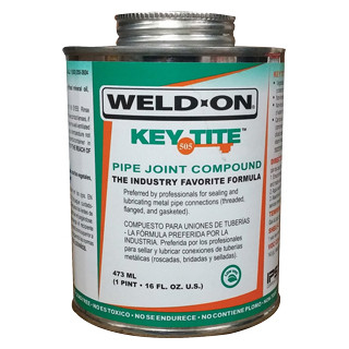 Thread Sealant, Waterproof, Can, 0.5 pt Container, 100% Refined Mineral Oil,  Vegetable Oils,  Resins,  Mineral Fillers, Mild, 71 deg C Flash, 140 g/L VOC