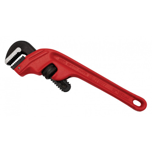 Offset Pipe Wrench, Heavy Duty, 1/8 to 1-1/2 in, 10 in Lg, 10 to 48 mm OD Tube, 45 deg Offset, Hook and Heel Jaw, 1/8 to 1-1/2 in, Alloy Steel Jaw, 45 deg Head Offset Pipe Wrench, Heavy Duty, 1/8 to 1-1/2 in, 10 in Lg, 10 to 48 mm OD Tube, 45 deg Offset, Hook and Heel Jaw, 1/8 to 1-1/2 in, Alloy Steel Jaw, 45 deg Head