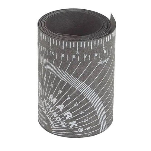 Marking Tool, Contour Extra Large,  Wrap Around, Metric, 4 ft Lg Blade, 5 in Wd Blade, Flexible Gasket Blade, Black Case