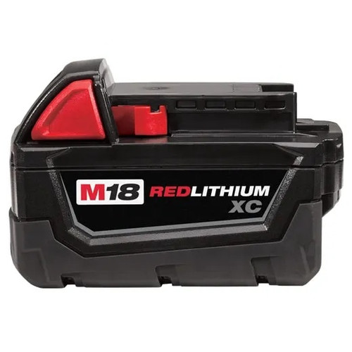 Rechargeable Battery Pack, High Capacity, Suitable For M18™ Cordless Power Tool, 3.1 in wd,  4-1/2 in lg,  2.8 in ht, Bare Tool, Lithium-Ion, 3 Ah, 18 VDC Charge