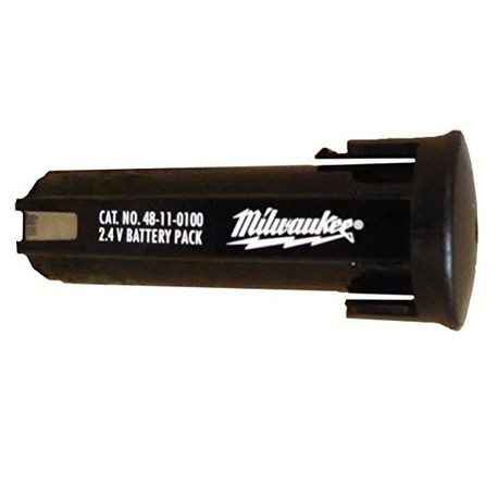 Battery Pack, Suitable For Milwaukee® 2.4 VAC Tool, Bare Tool, Nickel-Cadmium, 1.3 Ah, 2.4 VDC Charge, 1 hr Charging