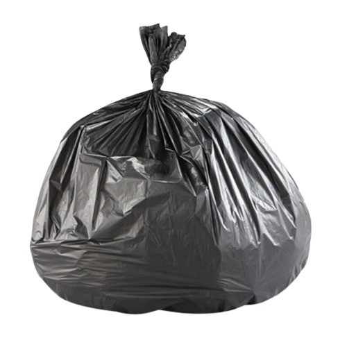 Can Liner, High Density, 45 gal, 40 in Lg, 48 in Wd, 22 micron Thk, Black Color