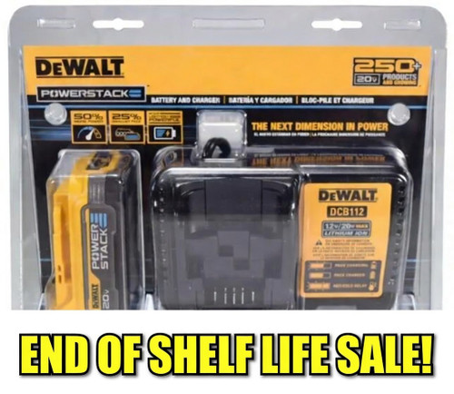 DEWALT 20V MAX* XR POWERSTACK™ Compact Battery Kit