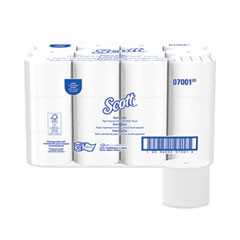 SCOTT Essential Extra Soft Coreless Standard Roll Bath Tissue, Septic Safe, 2-Ply, White, 800 Sheets/Roll, 36 Rolls/Carton