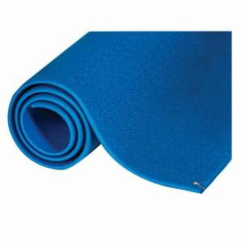 Crown Comfort-King ZC83824GYC 910 Anti-Static Anti-Fatigue Mat, Custom L x 24 in W x 3/8 in THK, Zedlan™ Foam, Textured Surface Pattern, Zedlan™ Foam Base