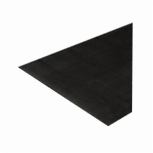 Crown CRR1836BKC 840 Corrugated Runner, Custom L x 36 in W x 1/8 in THK, Rubber, V-Groove Surface Pattern, Resists: Slip