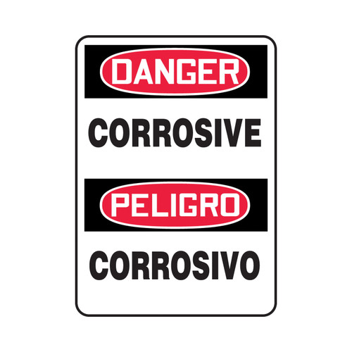 CORROSIVE/PELIGRO CORROSIVO