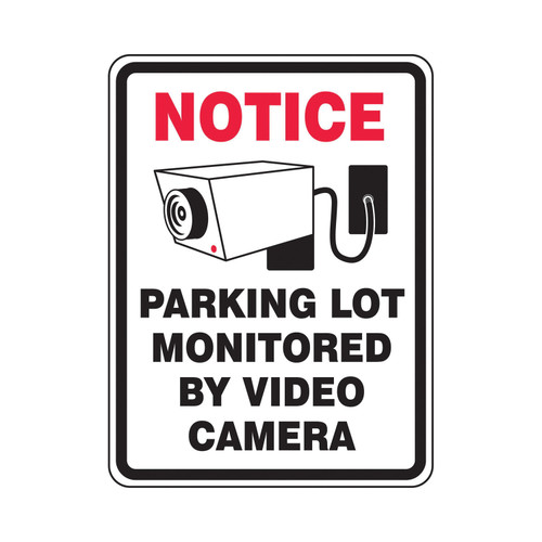 Accuform® FRP911RA Traffic Sign, NOTICE, Text, Aluminum, Fastened Mount, 24 in H x 18 in W