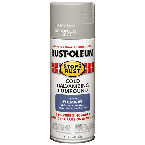 RUST-OLEUM COLD GALVANIZING COMPOUND 16OZ SPRAY RUSTOLEUM