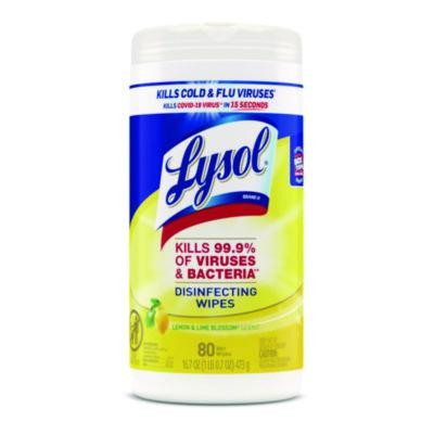 LYSOL DISINFECTANT WIPES LEMON