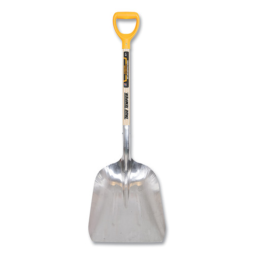 Aluminum Scoop with Hardwood Handle