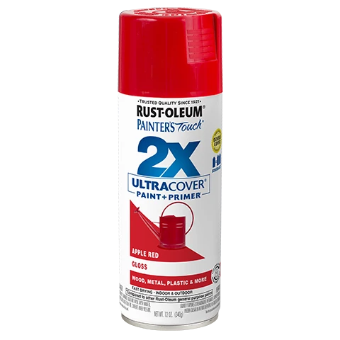 APPLE RED GLOSS SPRAY PAINT PAINTERS TOUCH 12OZ
