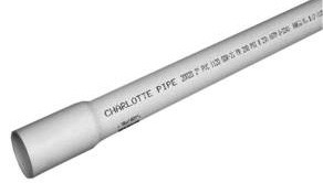 Schedule 40 PVC Belled End Pipe (PIPE PVC S40 BE 2-1/2X20') - Richmond  Supply Company