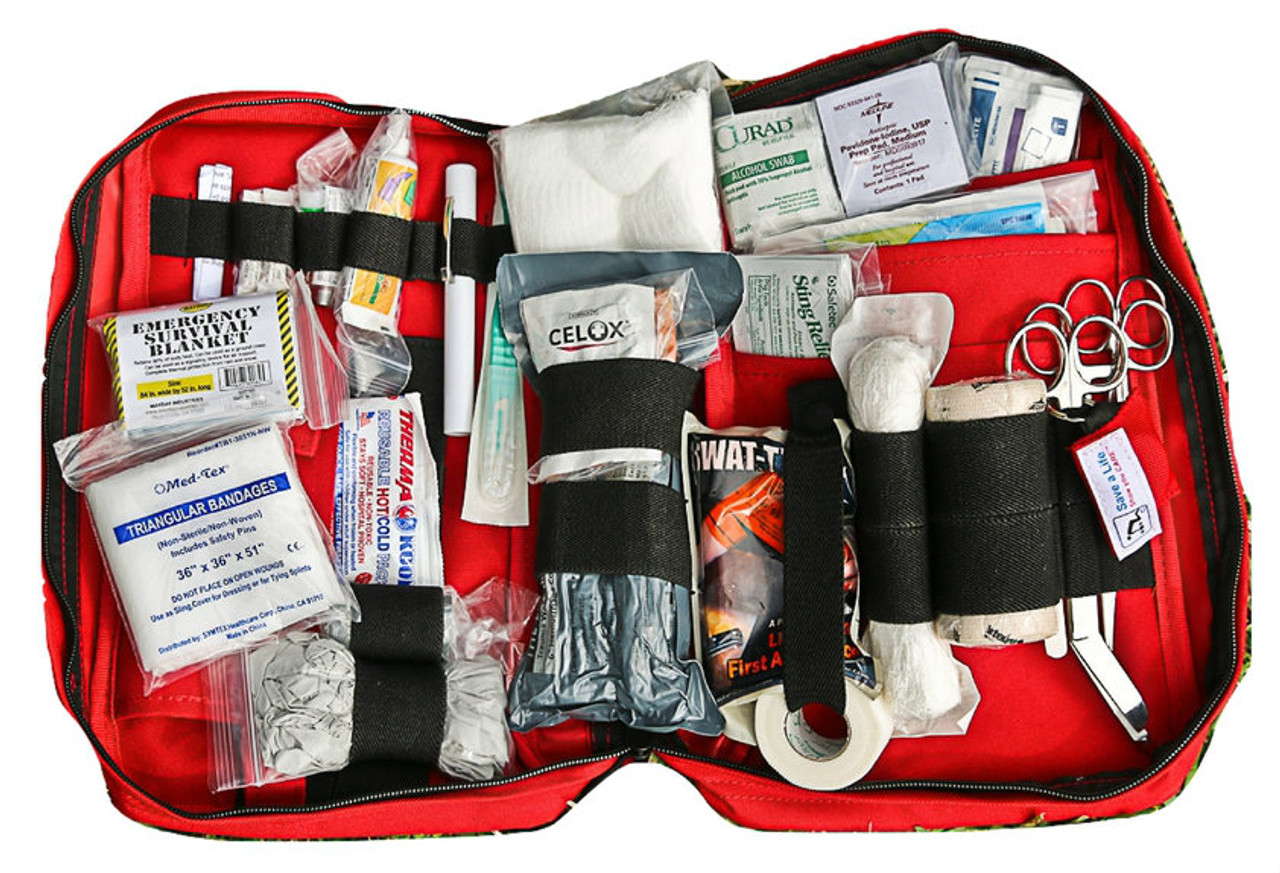 First Aid Roll up Travel Kit, Ready Roll TM, Travel First Aid Kit