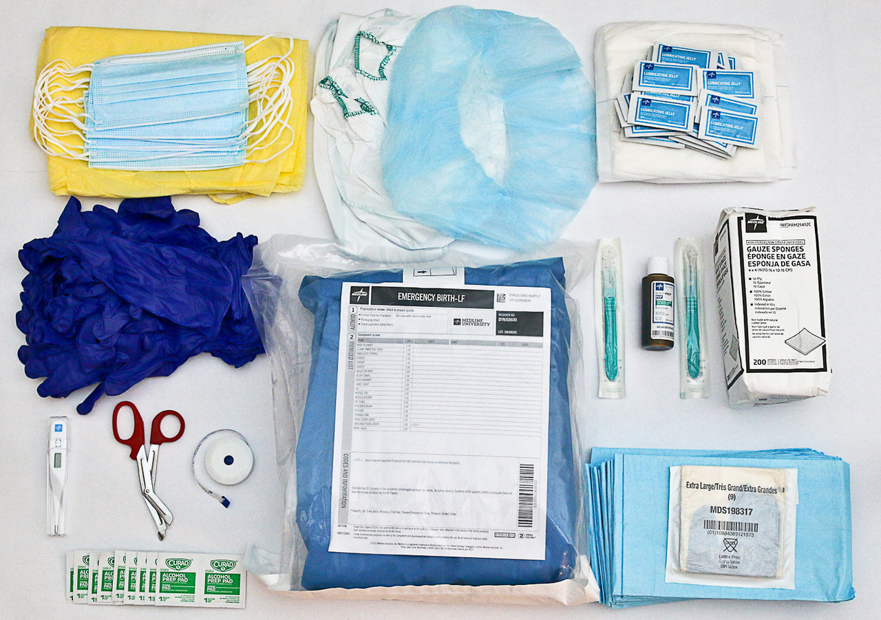 First Aid Emergency Deluxe Labor and Baby Delivery OB Kit - Doom