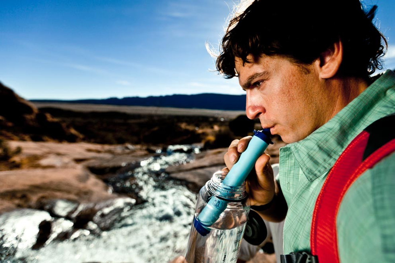 How effective is the Lifestraw? Lifestraw vs. muddy puddle 