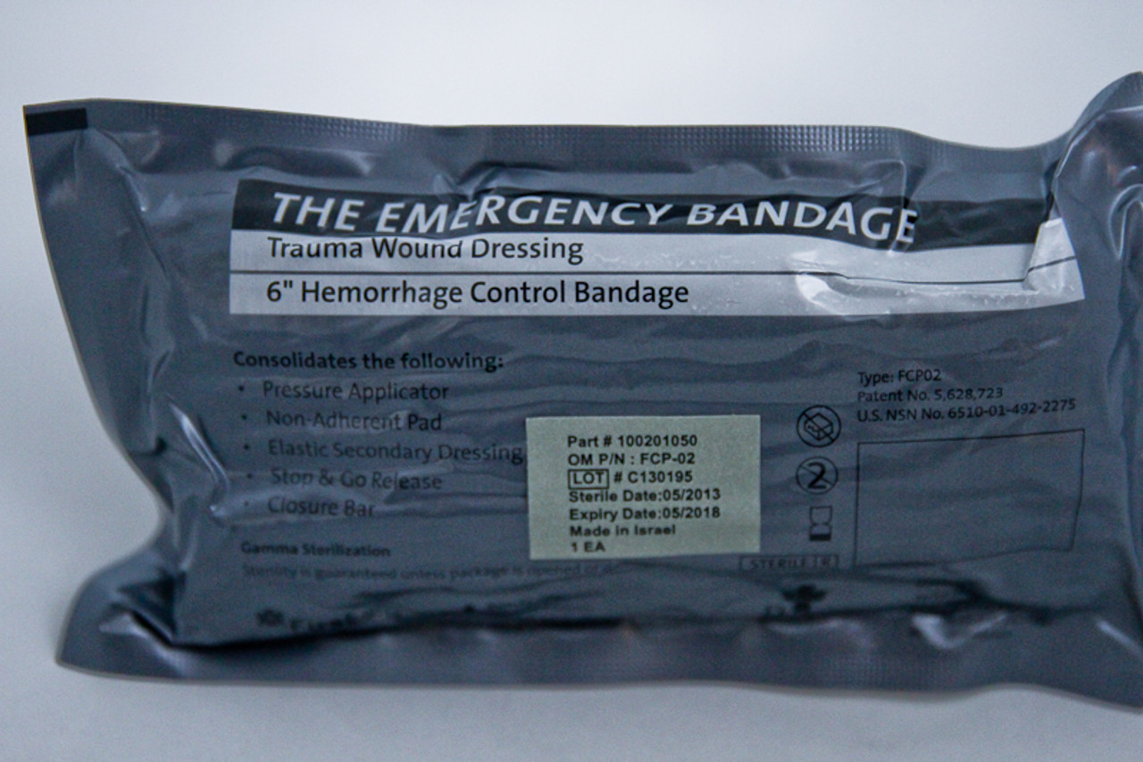 Israeli Bandage 6″, Bleeding Control