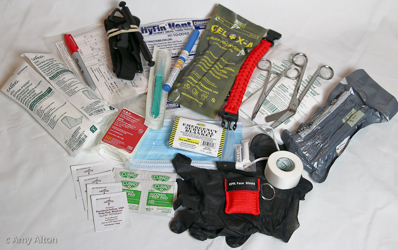 Gunshot Wound Kit Bleeding Survival First Aid Kit Active Shooter