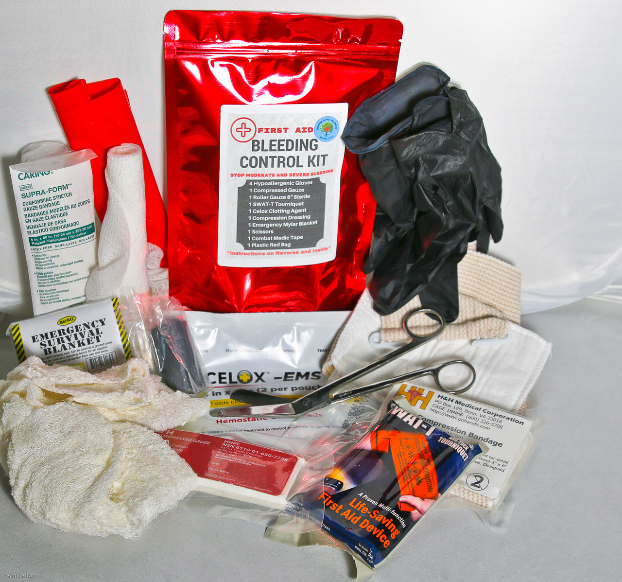 First Aid Survival Bleeding Medical Kit Active Shooter First Aid Kit