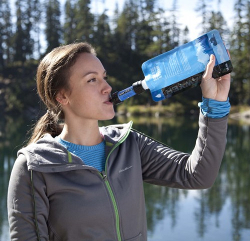 Sawyer Mini Water Filtration System Blue Color