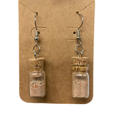 Pair of Brick Dust Earrings