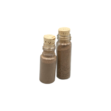 Pair of Brick Dust Vials