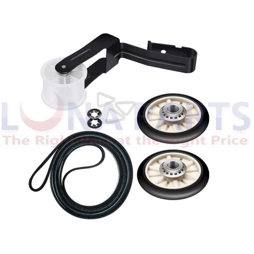 Amana YNED5500TQ0 Genuine Dryer Rollers Belt Pulley Kit