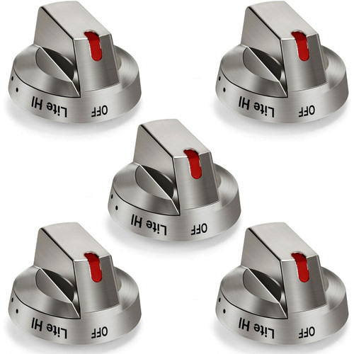 Samsung NX58R5601SS/AA-00 Oven Range Burner Knobs (5 Pack)