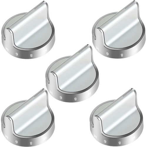 WFG714HLAS0 Whirlpool Range Oven Burner Knob (5 Pack)
