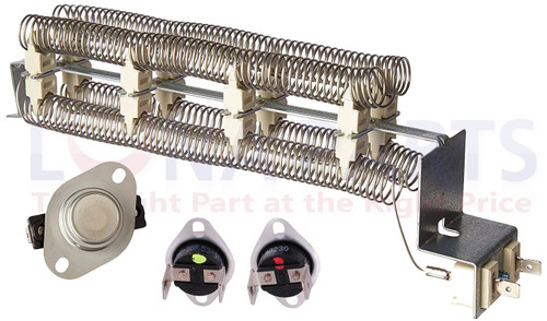 Crosley CDE8500W Dryer Heating Element Thermal Fuse Kit