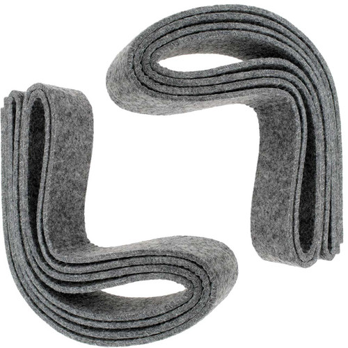 Maytag MDE4916AYW OEM Dryer Drum Front & Rear Felt Seal (2 Pack)