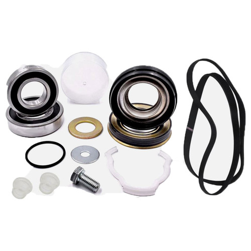 Washer Lip Seal Premium Bearings Belt Kit