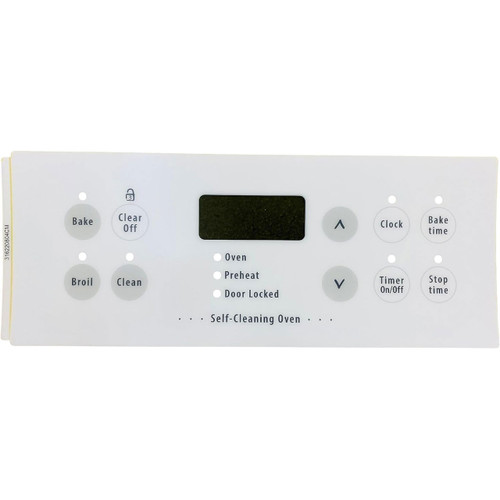 Frigidaire 316220804 Oven Clock Overlay