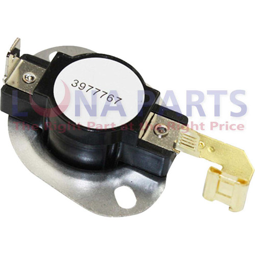 3977767 AP3131941 FITS WHIRLPOOL KENMORE DRYER AUTO RESET HI-LIMIT THERMOSTAT