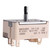 JBS23BD3WH GE Range Oven 8" Surface Burner Infinite Switch