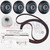 Kenmore 11087572601 Dryer Rollers Pulley Bracket Belt Kit