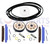 LDG712 Maytag Dryer Rollers Shafts Belt Pulley Slides Kit