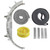GE DWSR483EG4WW Dryer Drum Bearing Belt Felt Slides Pulley Kit
