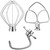KitchenAid 5KSM150PSBPK4 Mixer Hook Beater Whip Stainless Steel Set