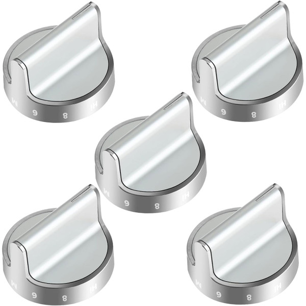 WFG540H0AW1 Whirlpool Range Oven Burner Knob (5 Pack)