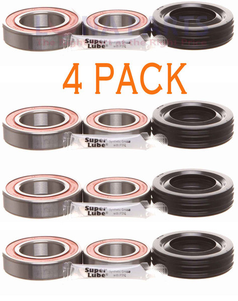 (4Pk) W10435302 W10447783 Kenmore Maytag Whirlpool Washer Tub Bearing & Seal Kit