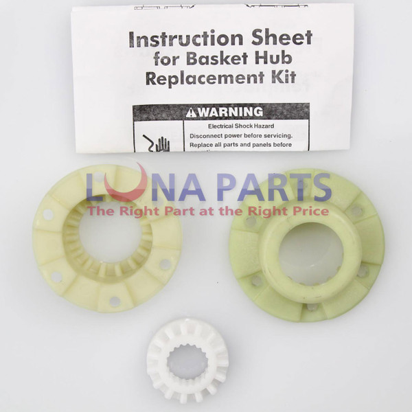 WTW6800WW1 Whirlpool OEM Washer Basket Tub Drive Hub Kit